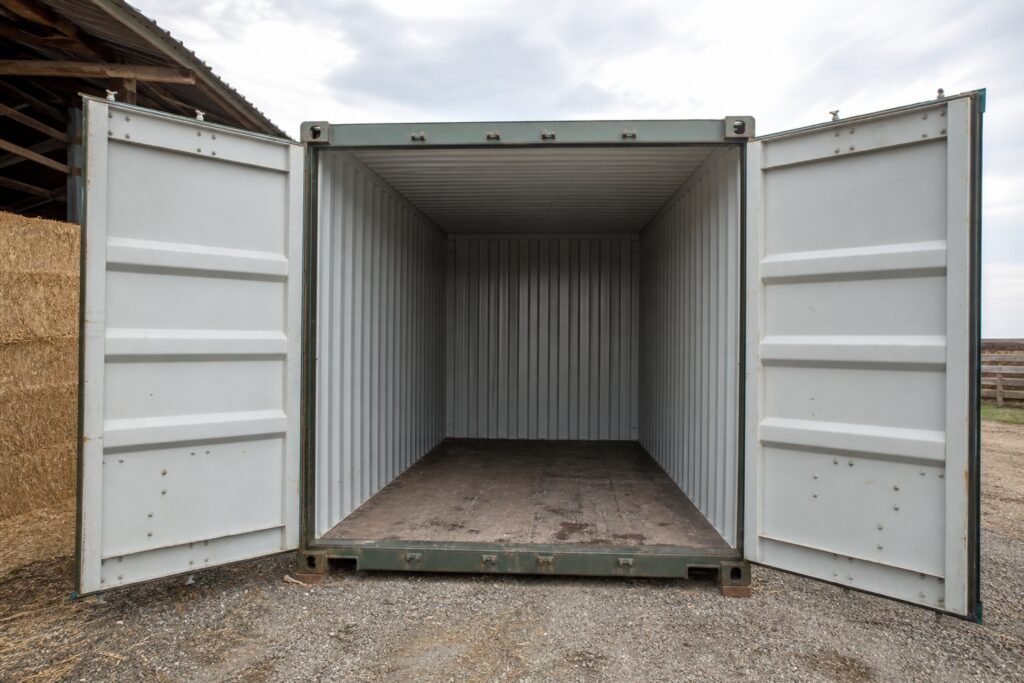 Shipping Container for Storage