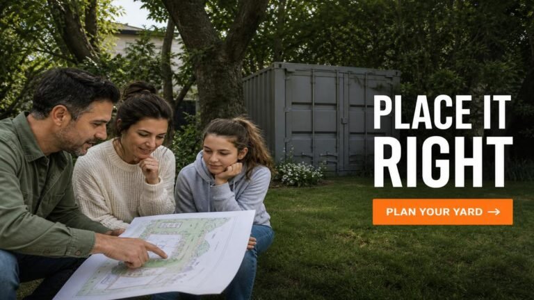 Backyard Storage Container Placement & Design — BACKYARD STORAGE | containerslibarry.com