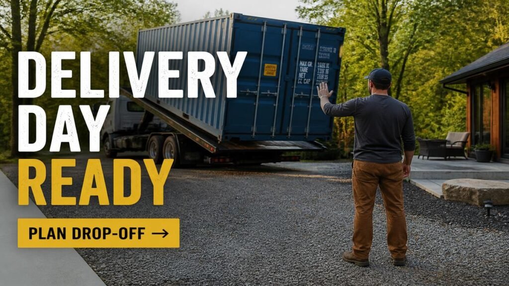 Shipping Container Delivery Day Checklist